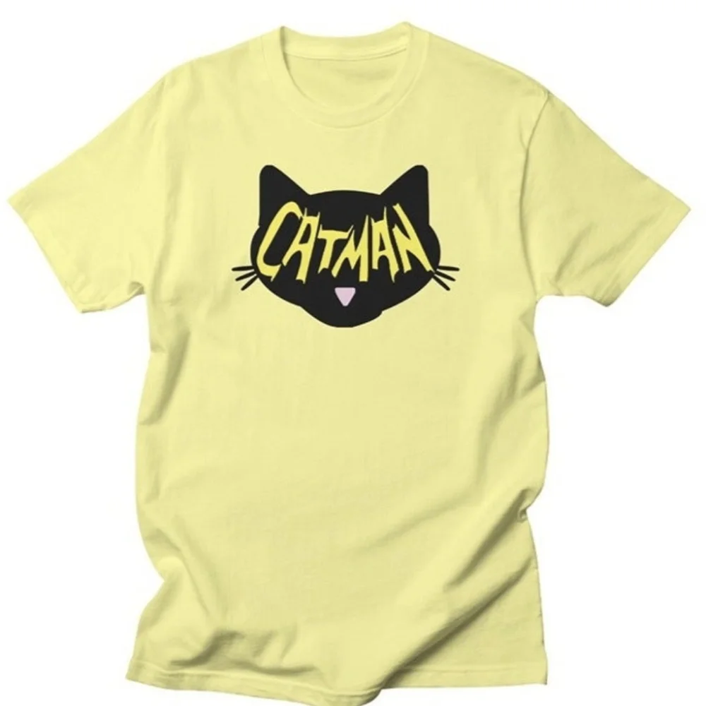 Catman T-Shirt (Designed by Me!) on Bella Canvas Shirt - Men's Medium - Picture 3 of 6